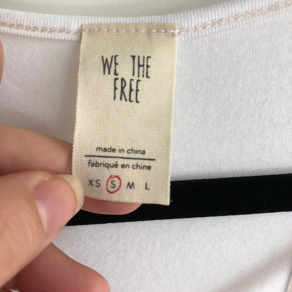 NWT Free People Amelia T Strap Tank Top Small - Picture 6 of 7